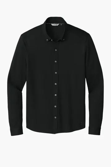OGIO Code Stretch Long Sleeve Button-Up — view 2