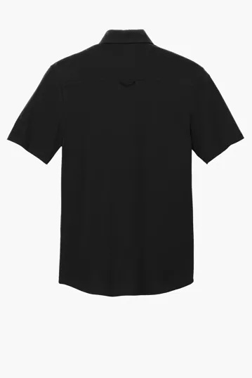 OGIO Extend Short Sleeve Button-Up Knit Shirt — view 6
