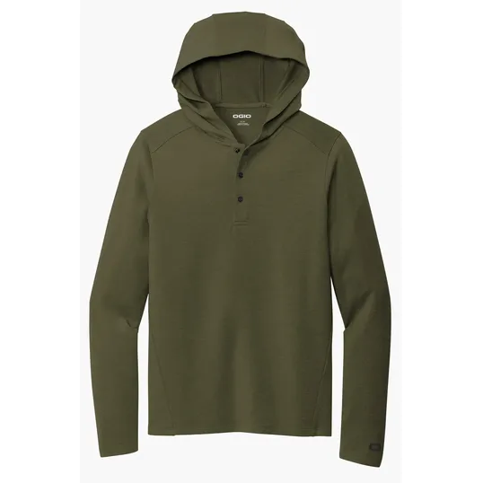 OGIO Luuma Flex Hooded Henley — view 3