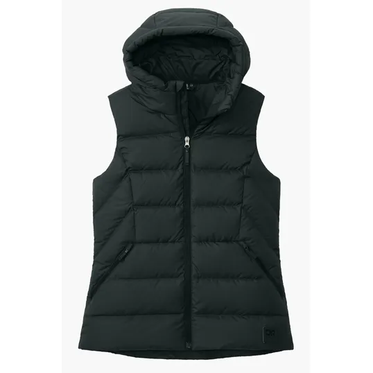 Outdoor Research Women's Coldsnap Hooded Down Vest — view 2
