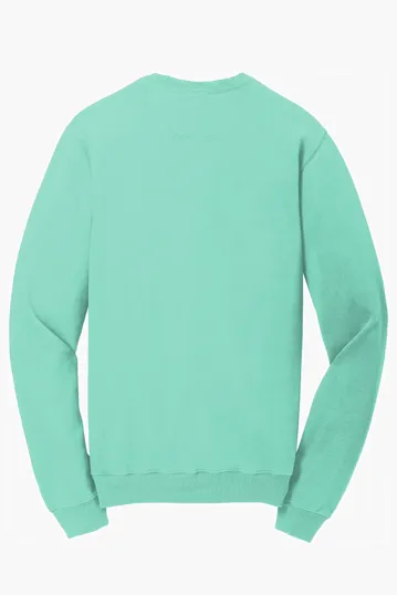 Port & Co Beach Wash Garment-Dyed Crewneck Sweatshirt — view 24