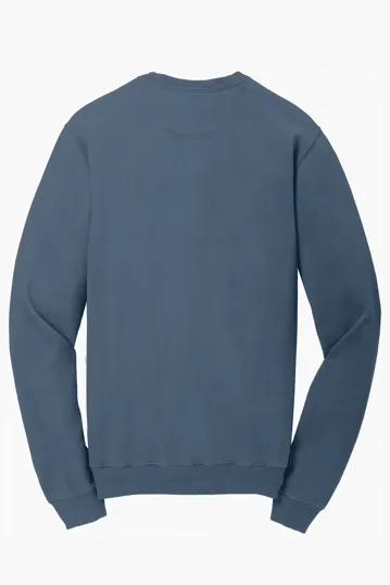 Port & Co Beach Wash Garment-Dyed Crewneck Sweatshirt — view 25