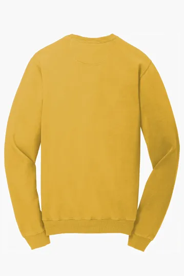 Port & Co Beach Wash Garment-Dyed Crewneck Sweatshirt — view 26