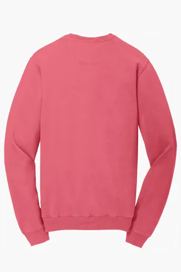 Port & Co Beach Wash Garment-Dyed Crewneck Sweatshirt — view 27