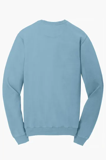 Port & Co Beach Wash Garment-Dyed Crewneck Sweatshirt — view 29