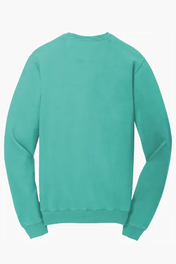 Port & Co Beach Wash Garment-Dyed Crewneck Sweatshirt — view 31