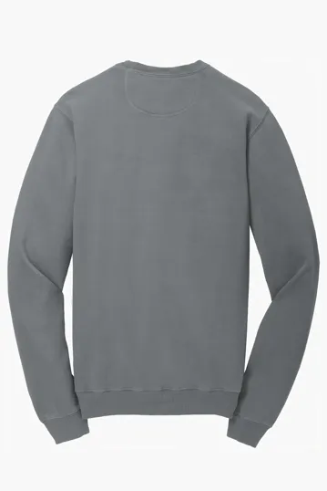 Port & Co Beach Wash Garment-Dyed Crewneck Sweatshirt — view 32