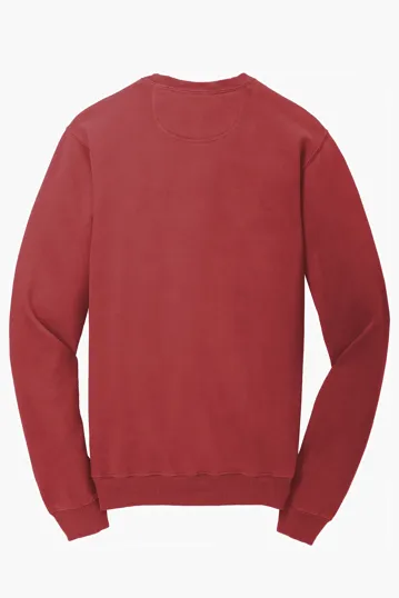 Port & Co Beach Wash Garment-Dyed Crewneck Sweatshirt — view 33