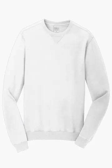 Port & Co Beach Wash Garment-Dyed Crewneck Sweatshirt — view 19