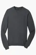 Port & Co Beach Wash Garment-Dyed Crewneck Sweatshirt — view 5