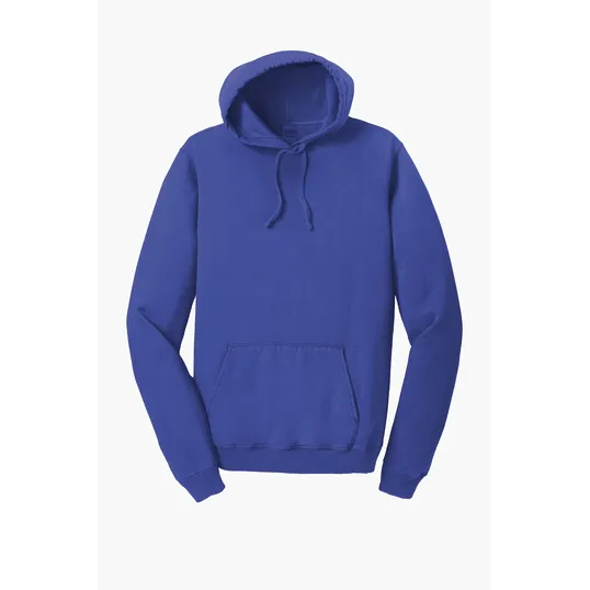 Port & Co Beach Wash Garment-Dyed Pullover Hooded Sweatshirt — view 4