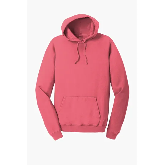 Port & Co Beach Wash Garment-Dyed Pullover Hooded Sweatshirt — view 7