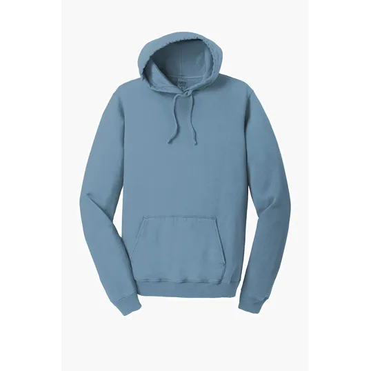 Port & Co Beach Wash Garment-Dyed Pullover Hooded Sweatshirt — view 9