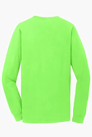 Port & Co Beach Wash Garment-Dyed Long Sleeve Tee — view 43
