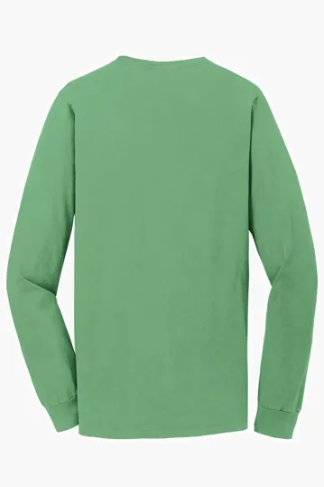 Port & Co Beach Wash Garment-Dyed Long Sleeve Tee — view 50
