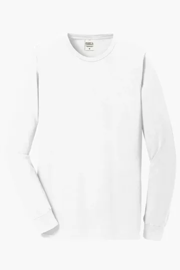 Port & Co Beach Wash Garment-Dyed Long Sleeve Tee — view 26