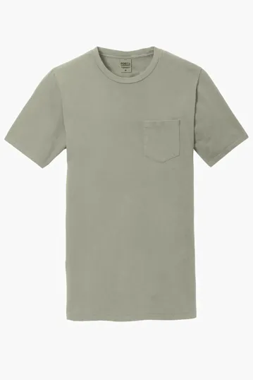Port & Co Beach Wash Garment-Dyed Pocket Tee — view 11