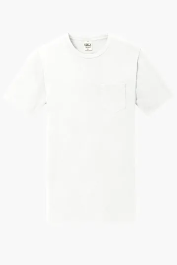 Port & Co Beach Wash Garment-Dyed Pocket Tee — view 12