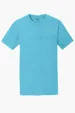 Port & Co Beach Wash Garment-Dyed Pocket Tee — view 10