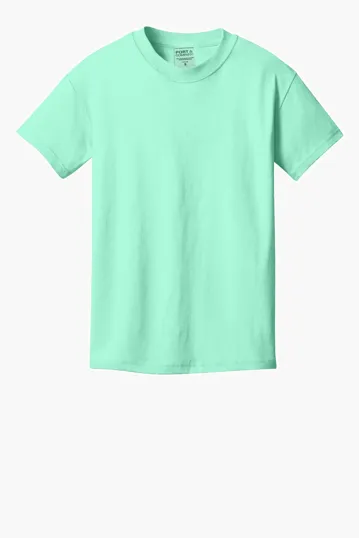 Port & Co Youth Beach Wash Garment-Dyed Tee — view 9