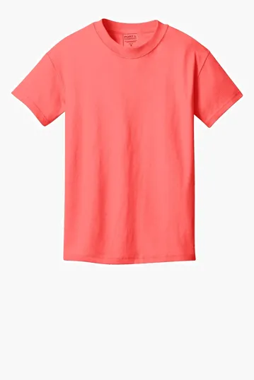 Port & Co Youth Beach Wash Garment-Dyed Tee — view 12