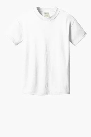 Port & Co Youth Beach Wash Garment-Dyed Tee — view 18