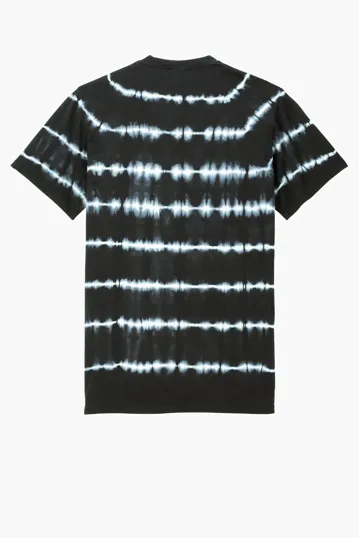 Port & Co Allover Stripe Tie-Dye Tee — view 8