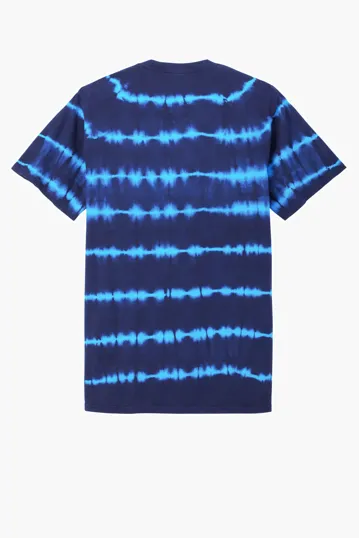 Port & Co Allover Stripe Tie-Dye Tee — view 13