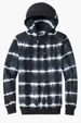 Port & Co Allover Stripe Tie-Dye Fleece Hoodie — view 2