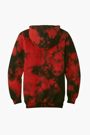 Port & Co Crystal Tie-Dye Pullover Hoodie — view 8