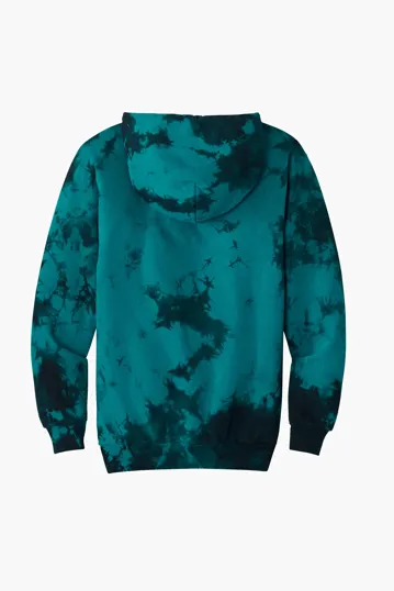 Port & Co Crystal Tie-Dye Pullover Hoodie — view 9
