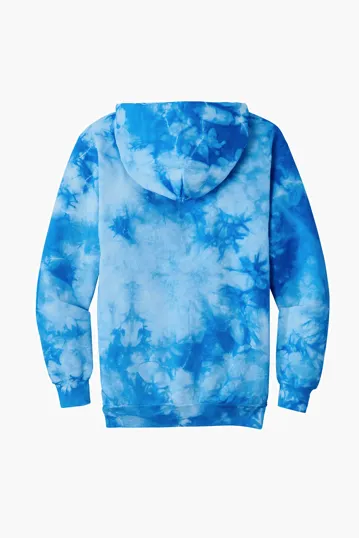 Port & Co Crystal Tie-Dye Pullover Hoodie — view 11