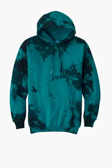 Port & Co Crystal Tie-Dye Pullover Hoodie — view 4