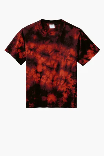 Port & Co Youth Crystal Tie-Dye Tee — view 2