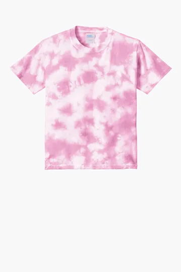 Port & Co Youth Crystal Tie-Dye Tee — view 4