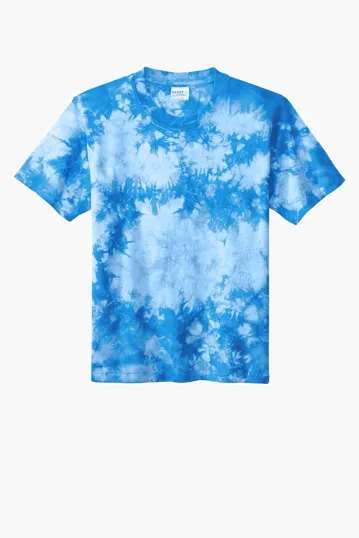 Port & Co Youth Crystal Tie-Dye Tee — view 7