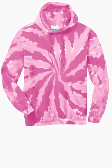 Port & Co Tie-Dye Pullover Hooded Sweatshirt — view 7