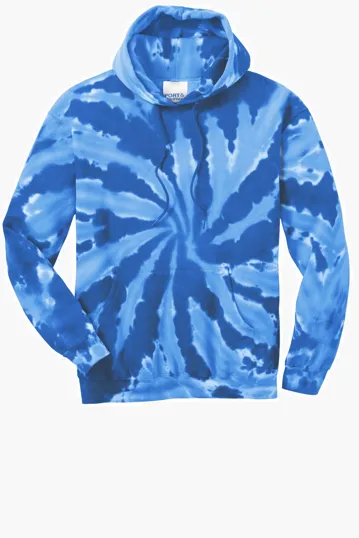 Port & Co Tie-Dye Pullover Hooded Sweatshirt — view 10