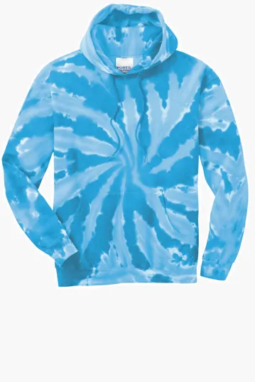 Port & Co Tie-Dye Pullover Hooded Sweatshirt — view 11