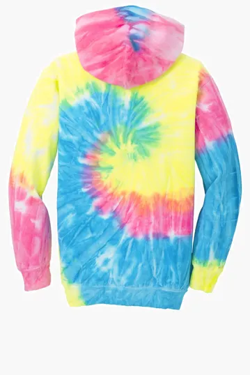 Port & Co Youth Tie-Dye Pullover Hooded Sweatshirt — view 14