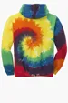 Port & Co Youth Tie-Dye Pullover Hooded Sweatshirt — view 17