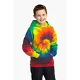 Port & Co Youth Tie-Dye Pullover Hooded Sweatshirt