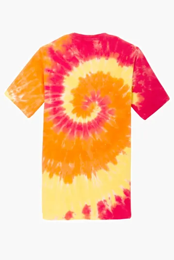 Port & Co Tie-Dye Tee, 100% Cotton — view 7