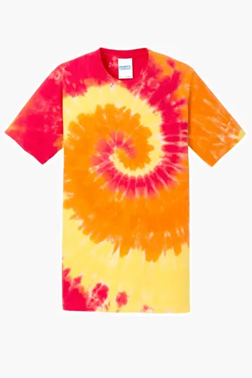 Port & Co Tie-Dye Tee, 100% Cotton — view 2