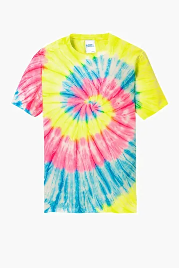 Port & Co Tie-Dye Tee, 100% Cotton — view 3