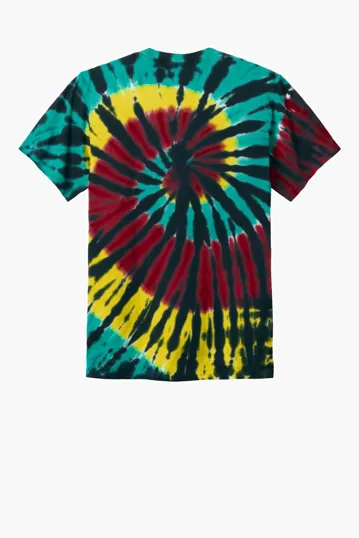 Port & Co Tie-Dye Tee, 100% Cotton — view 32
