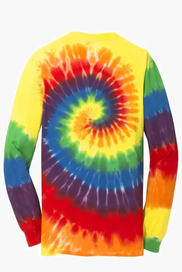 Port & Co Tie-Dye Long Sleeve Tee — view 13