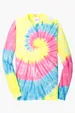 Port & Co Tie-Dye Long Sleeve Tee — view 3