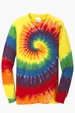 Port & Co Tie-Dye Long Sleeve Tee — view 6