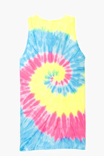 Port & Co Tie-Dye Tank Top — view 10
